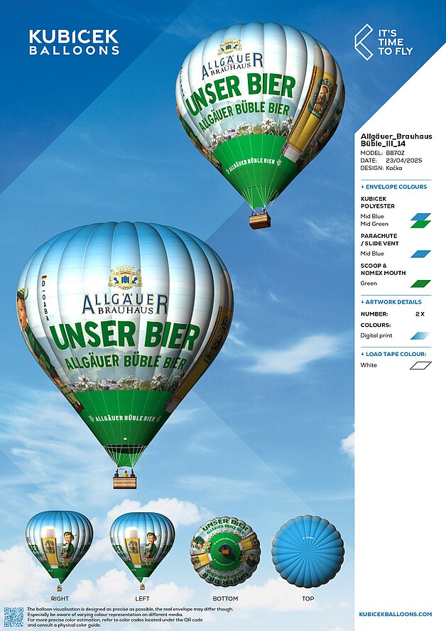 Heissluftballon in Seeg